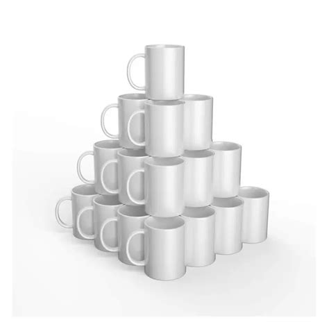 2008945 - Cricut 440ml Ceramic Mug Blank BULK 36pc White; 36 Infusible Ink™ compatible* mug blanks 15 oz / 425 ml in White - *Sublimation compatible; Smooth, straight walls for flawless transfers; Dishwasher & microwave safe*; Includes ready-to-gift boxes for any occasion; For use with Cricut Mug Press™ & Infusible Ink products (sold separately)